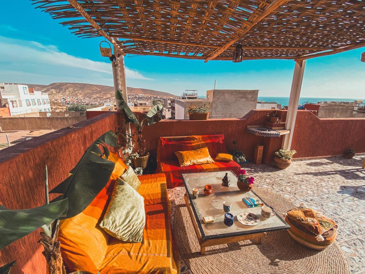 Wave Stay Hostel - Sea View Agadir Exteriör bild
