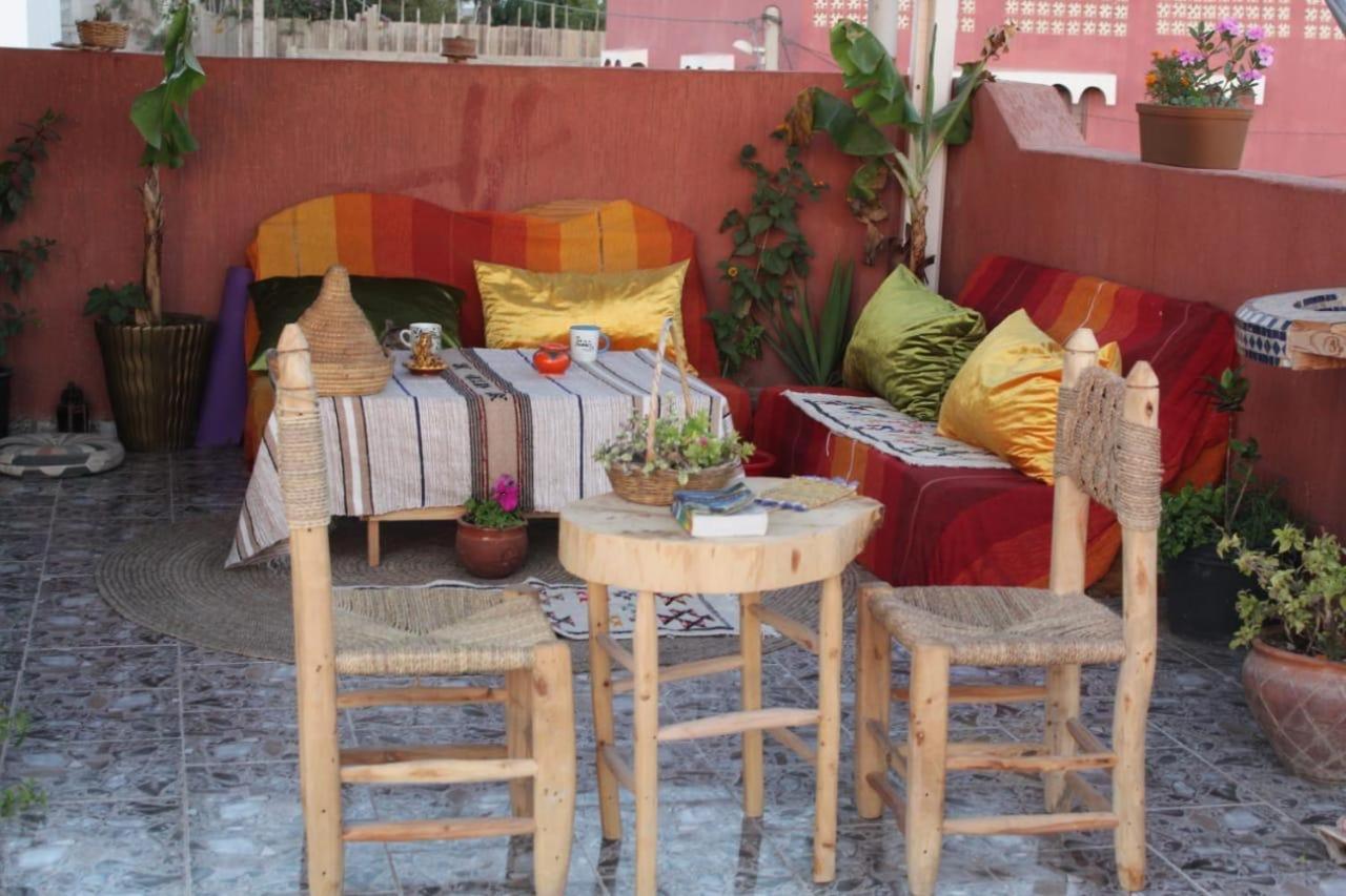Wave Stay Hostel - Sea View Agadir Exteriör bild